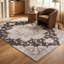 Tapis rectangulaire Kennily avec envers antidérapant-708772354