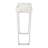 Console Table White & Silver