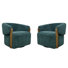 Drumack Swivel Accent Chair Two Pack