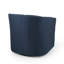 Modern Fabric Blue Swivel Chair - 32.75" Package Width Dimension Comfortable Rotating In Cover Handcrafted