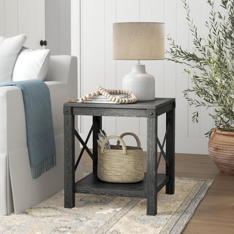 Table de bout avec rangement Mickens