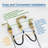 Widespread 2-handle Bathroom Faucet with Drain Assembly-60934536