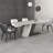 Rectangular Sintered Stone tabletop Dining Table-1348439096