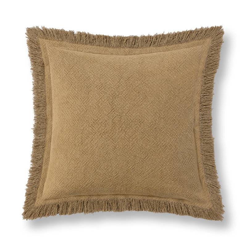 Lauren  Cotton Blend Throw Pillow