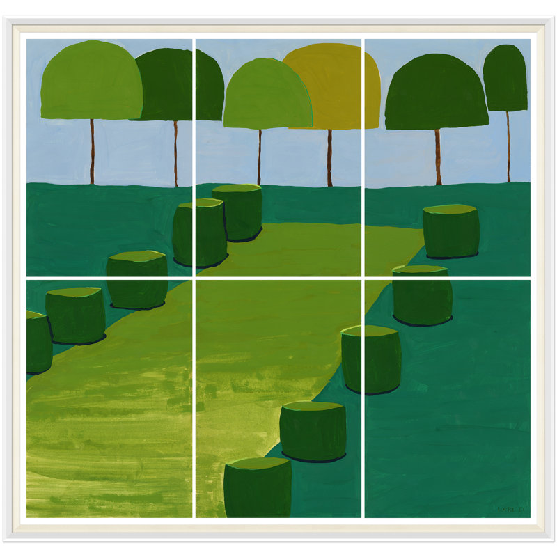 Topiary Garden Giclee Print by Susan Hable