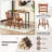 Deshanay Swivel Solid Wood Counter Stool-2120188316