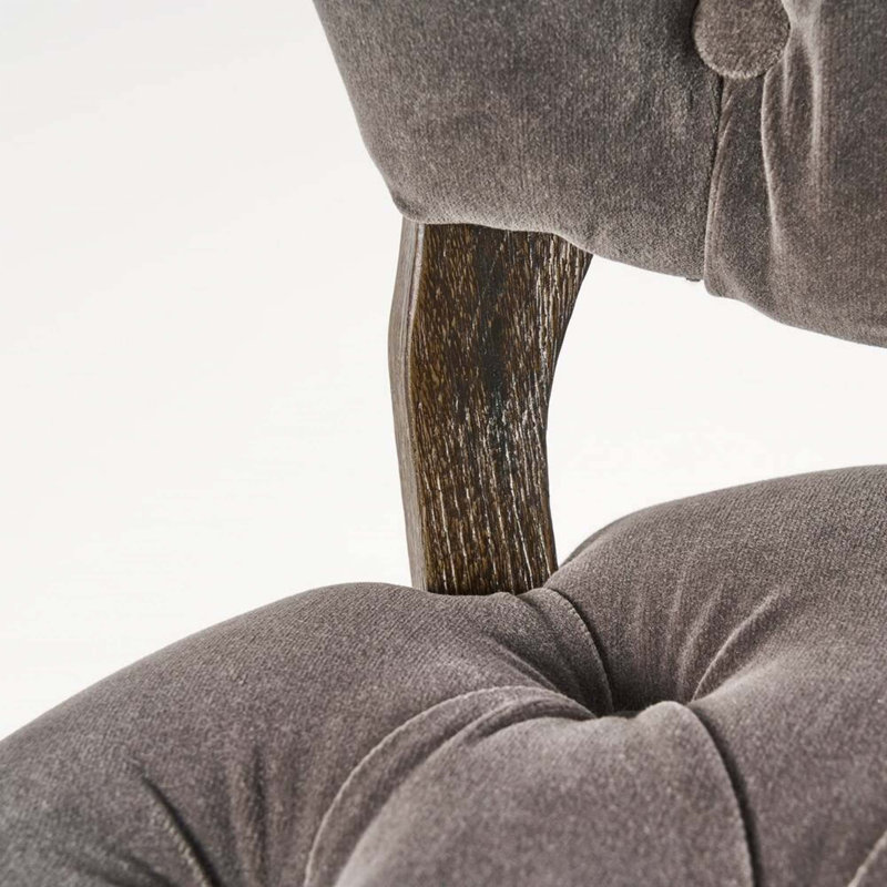 Chaise capitonnée KD (ensemble de 2)