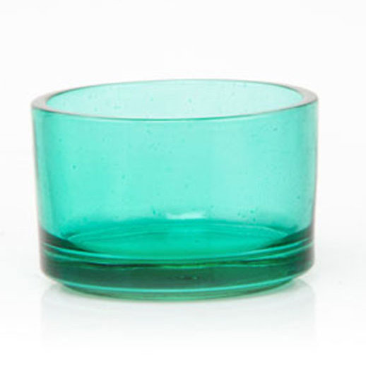 1.25cm Glass Tabletop Votive Holder, Green