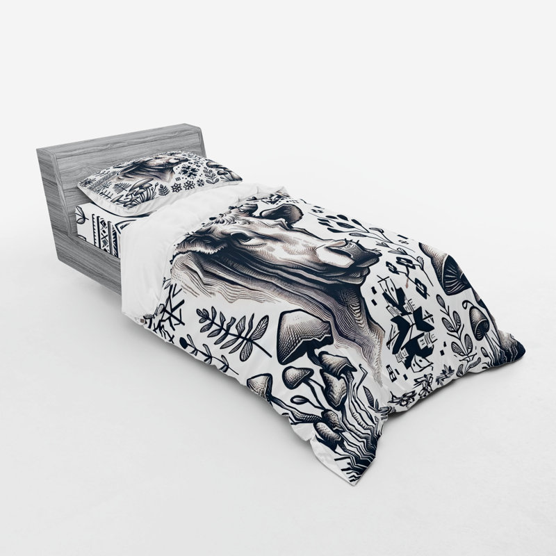 Polyester Duvet Cover, Twin Extra Long Duvet Cover + 2 Additional Pieces