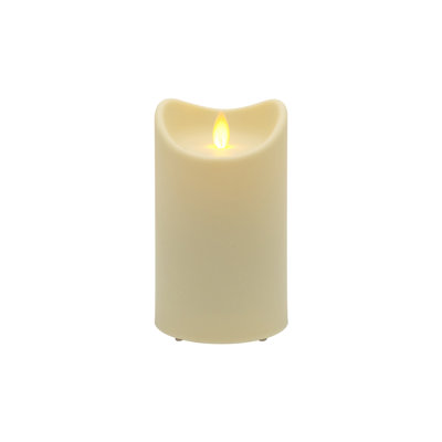 Weather Resistant LED Candle with Flickering Flame