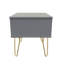 Baudelia 45cm W Manufactured Wood Bedside Table-2143163036