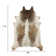 Tapis taupe / blanc Tommy