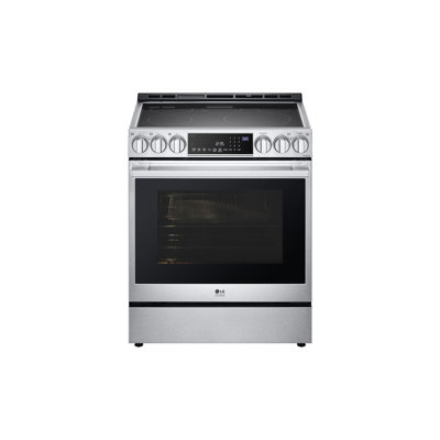 30" 6.3 cu. ft. Smart Slide-in Electric Range with Convection Oven