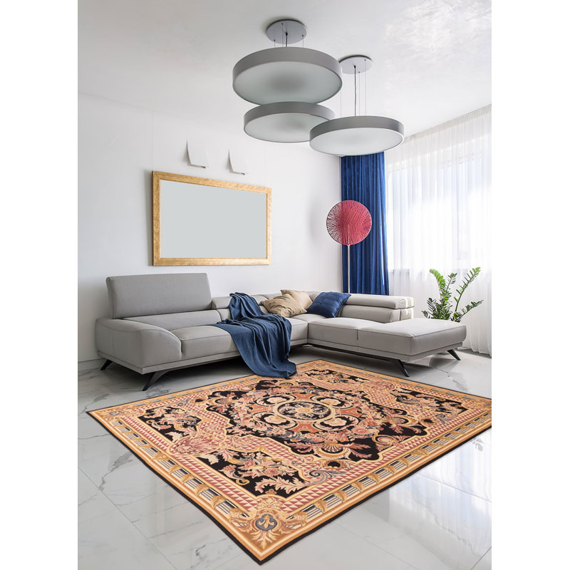 Tapisserie française kilim 7 pi 7 po x 10 pi 2 po