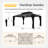 Hardtop Double-Roofed Aluminum Patio Gazebo Multiple Sizes-83942417