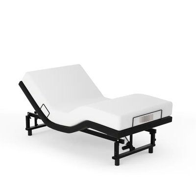 Adjustable Metal Bed Frame For Queen, Remote - Controlled, Zero Gravity, C Charging, Quiet Operation, Suitable Mobility Issues Queen With Gravity Function, Head And Foot, Dual Motors, Modern Design