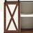 55.5" Farmhouse Kitchen Island With Drop Leaf, Kitchen Storage Island With Barn Door, Power Outlet, Rolling Kitchen Cart On Wheels With Spice Rack, For Home, Kitchen, Dining Room-37550613