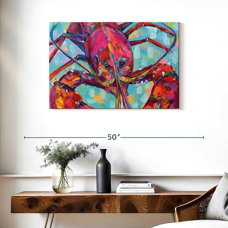 Brampt Lilly Lobster III, 24" H x 36" W