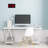 AcuRite 10-Inch LED Digital Clock with Auto-Dimming Brightness, Red (75099M)