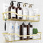 Serviteur de douche en acier inoxydable, paquet de 2