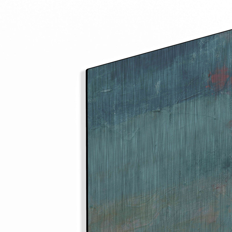 Ivy Bronx «Riviera Bay II» par Erin Ashley, art mural en métal, H 36 po x l 12 po