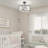 Mance 3 Light Drum Semi Flush Mount