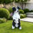 Outdoor Garden Border Collie Dog Statue