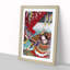 Warrior in Full Dress by Toyohara Kunichika - Picture Frame Painting Print-55641434-55641436