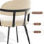 47cm H Upholstered Metal Side Chair-1909612315