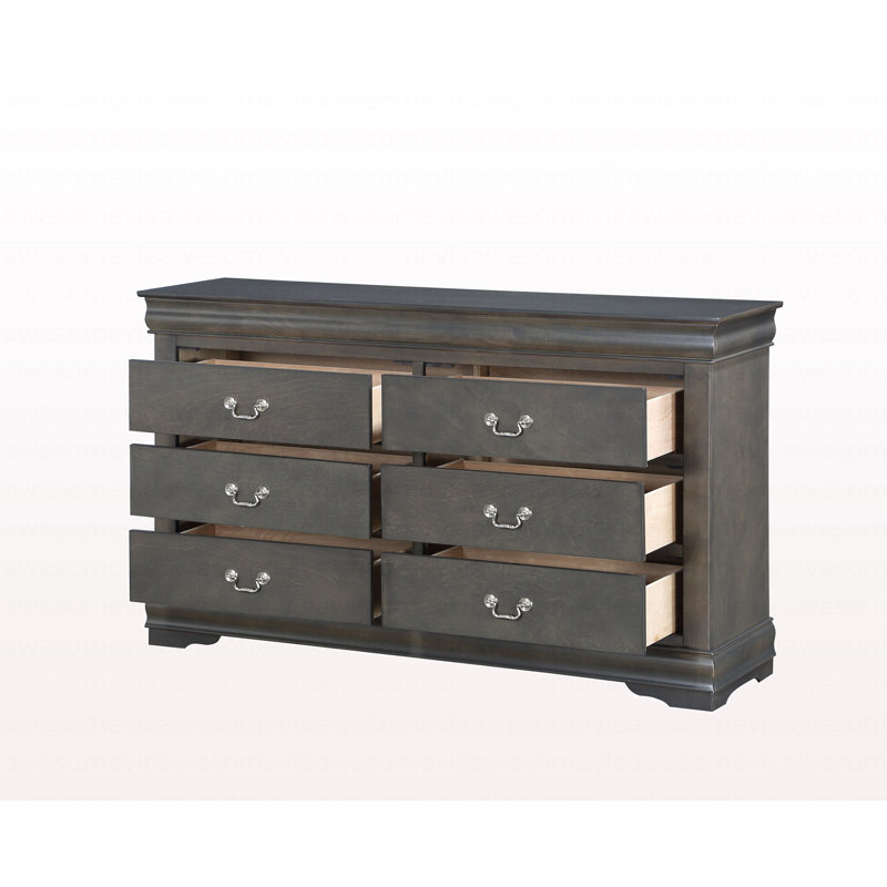 Commode moderne gris foncé Philippe