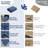 Washable  Area Rug Baby Room Contemporary Boho Non-Slip Low Pile Stain-Resistant No-Shedding Easy-Clean Modern Blue Dorm Home Office-1521691297