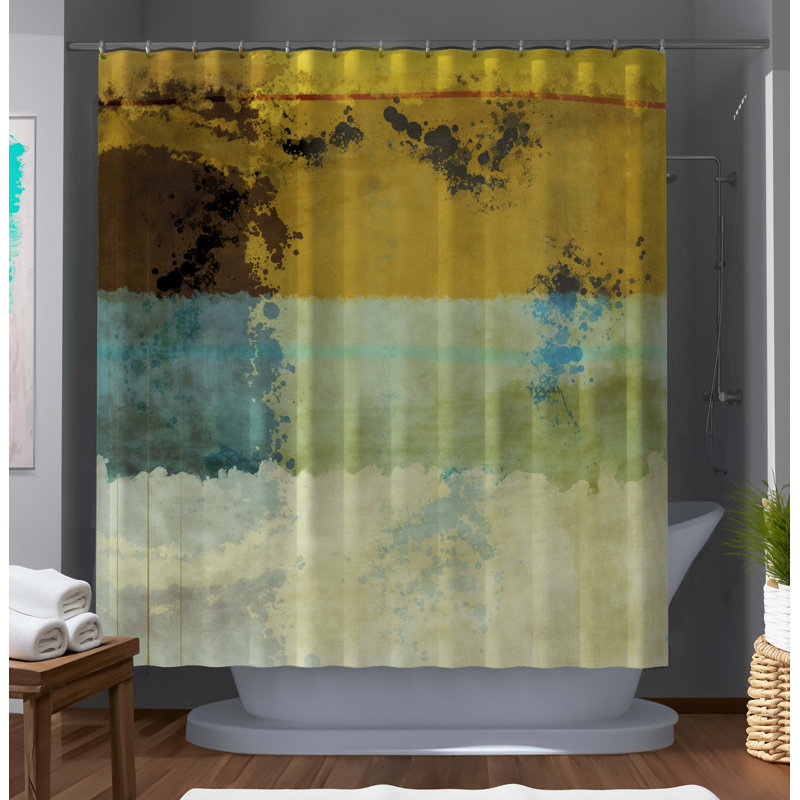 Rideau de douche abstrait Cearah