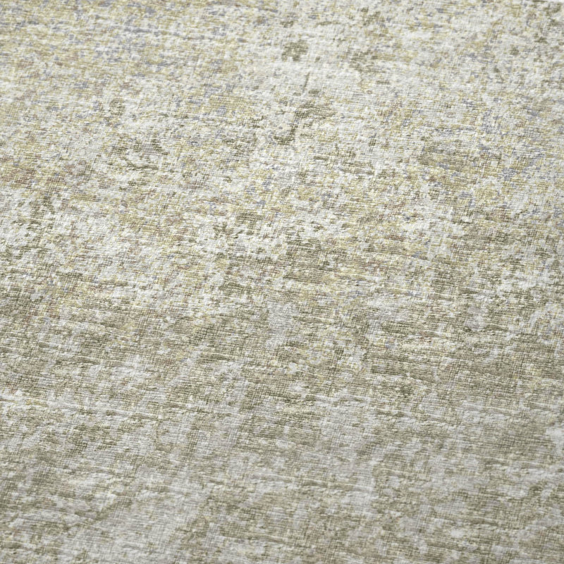 Jeté en sherpa de qualité supérieure lavable à la machine Addison, Beige abstrait 1