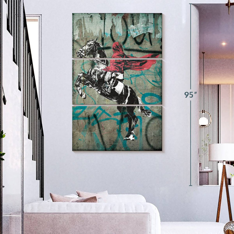 Sireci Napoleon Crossing Alps, 74" H x 48" W