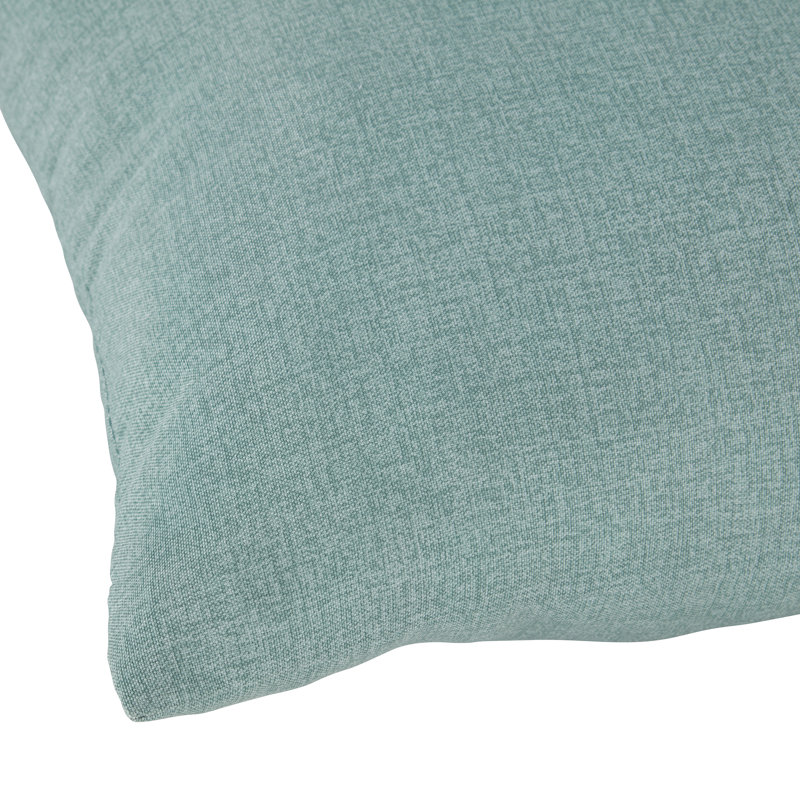 Henrich Indoor/Outdoor Striped Lumbar Pillow, Seaglass
