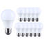 9 Watt White LED Bulb-132127281-132127282