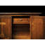 86" Drawer Walnut Wood Credenza