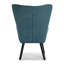 Kade Upholstered Linen With Footstool Armchair-1421112338