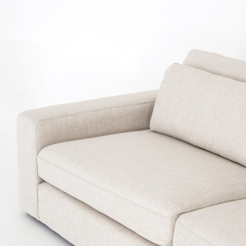 Bloor 5-Piece Sectional, 33" H x 170" W x 131" D, Left Arm Facing,  Clairmont Ivory