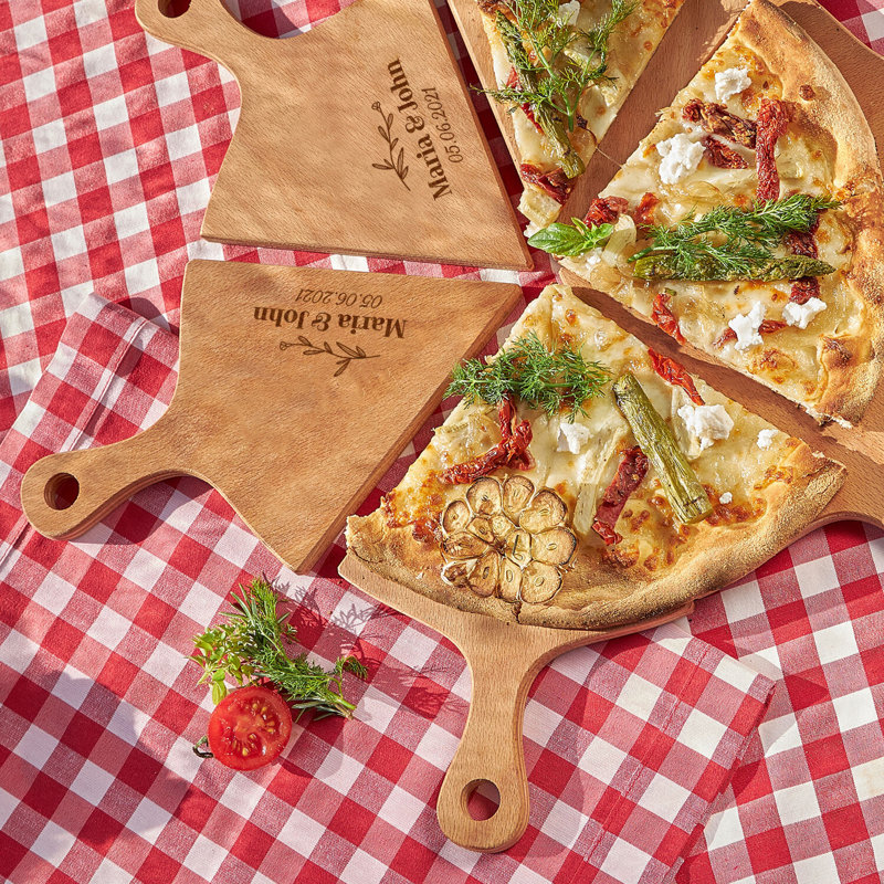 Zarify Wood 26.8cm Pizza Peel, Yes
