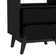 Clea Modern 2-Drawer Nightstand w/ Open Shelf - Bedside Table W17.7'