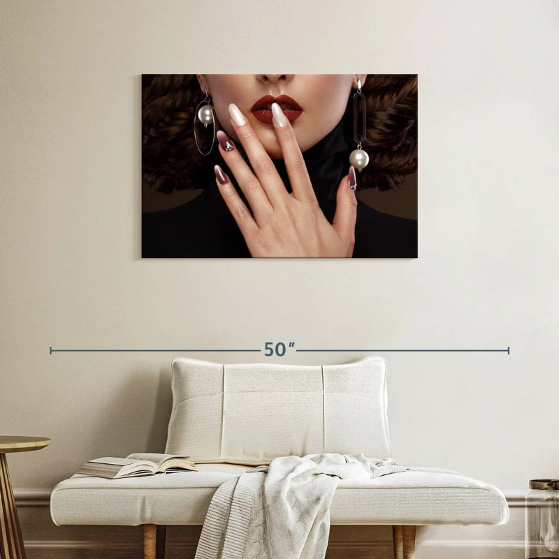 Shuttleworth Red Hot Lips, 24" H x 36" W