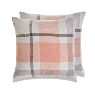 Manhattan Check Checkered Pillow Cover