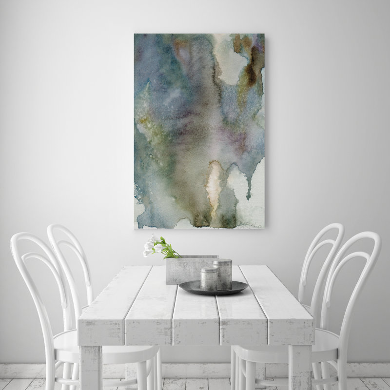 Abstract Abstracto Abyss 2 by César Ortiz Echagüe - Wrapped Canvas Painting, 90cm H x 60cm W x 3cm D