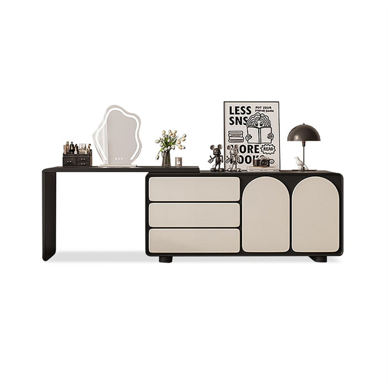 Makeup Vanity with Light mirror,3 drawers,Power Outlet
