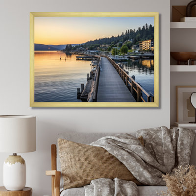 «Heart D'Alene In Idaho I», reproduction sur toile