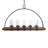 New Britain 5 - Light Dimmable Linear Chandelier
