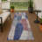 Machine Washable Indoor/Outdoor Chantille ACN2376 Abstract Rug-1984846302