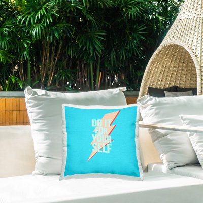 Housse et insert de coussin décoratif en polyester