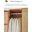 Armoire simple et moderne en bois massif de rotin